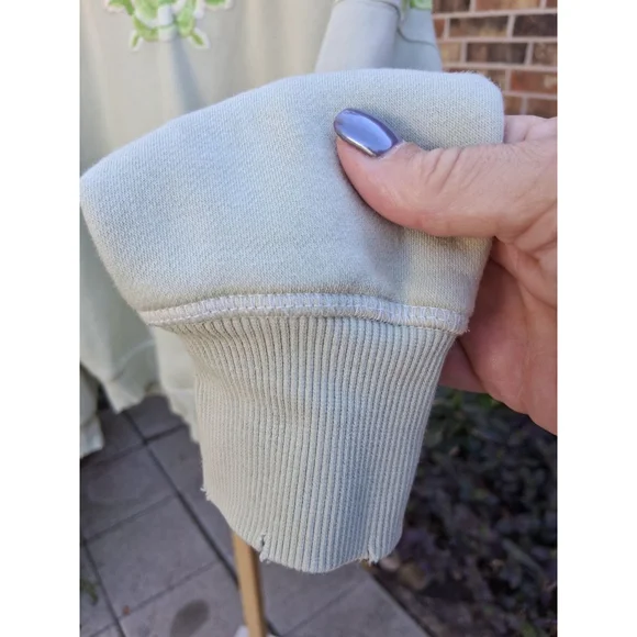 We The Free Free People Made Ombre' Floral Embroidered Hoodie XS - Picture 6 of 15